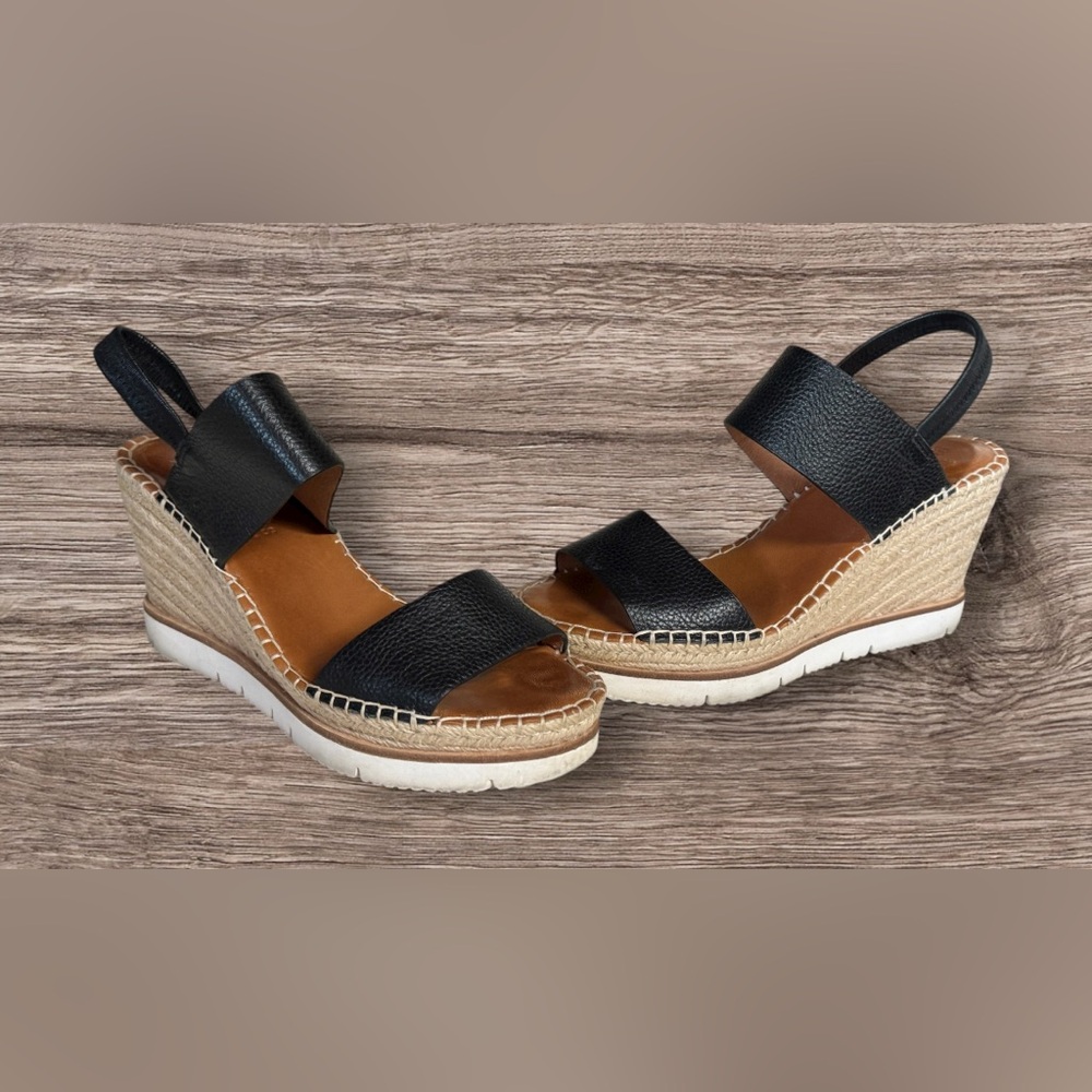 EUC by Kenneth Cole Elyssa Platform Wedge Sandal (Women) SZ 10